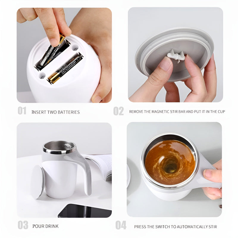 Stirring Cup - Magnetic Mug