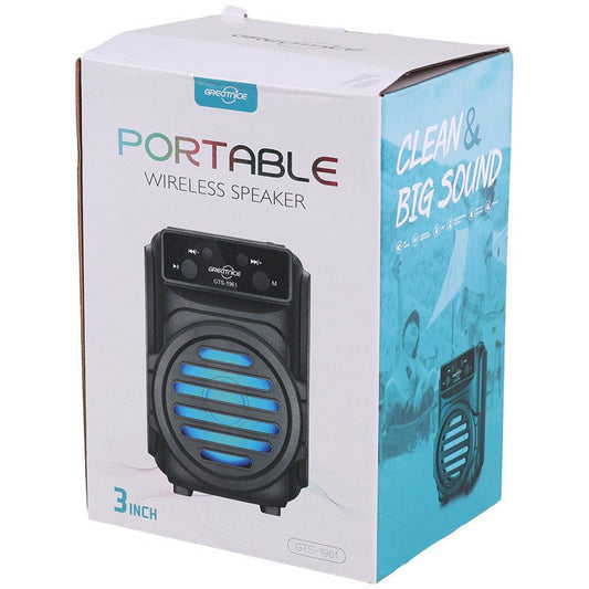 GreatNice Portable Wireless Speaker 3 inch