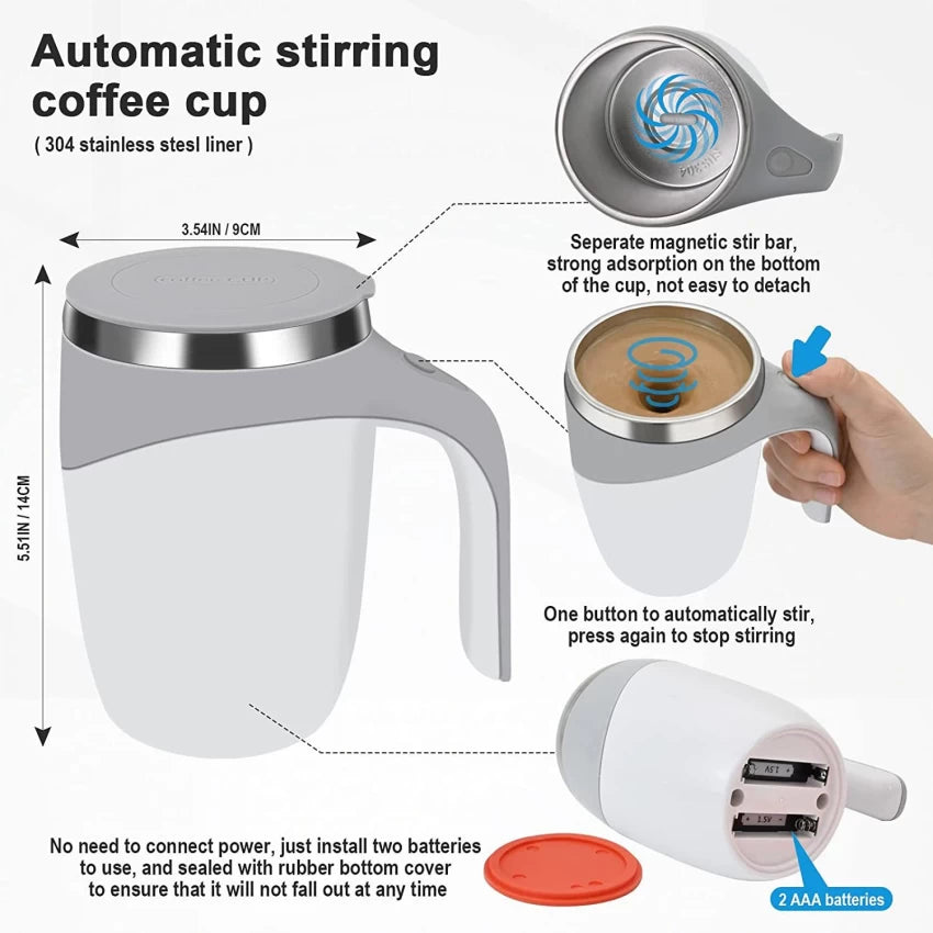 Stirring Cup - Magnetic Mug